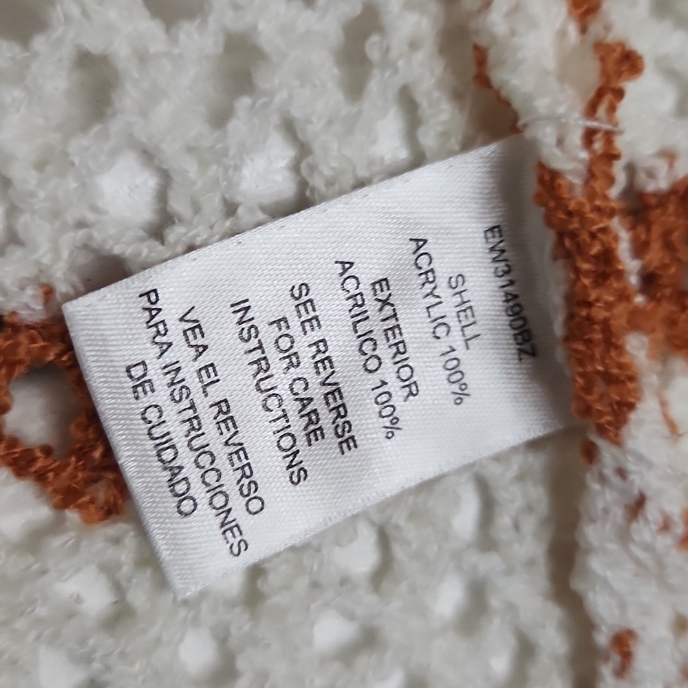 Crotchet Long line Cover Up Duster Photo's Medium Beach Cruise Vacation - Picture 7 of 11